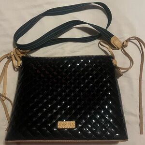 Consuela Black Quilted Women's Bag